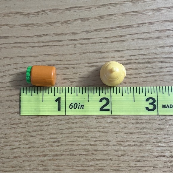 Lil Woodzeez Hopin Farmers Market Replacements Honey Pot Jar Calico Critters Set - Picture 3 of 3